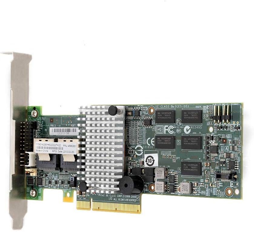 PCI-E X8 6Gb/s SAS/SATA RAID Controller Card I91487