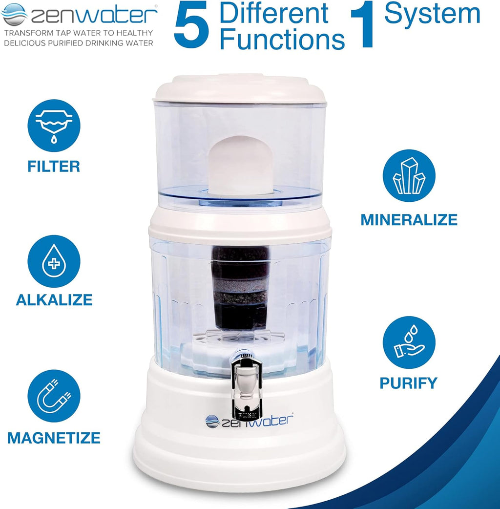 Portable 4-Gallon Countertop Water Filter System U3319