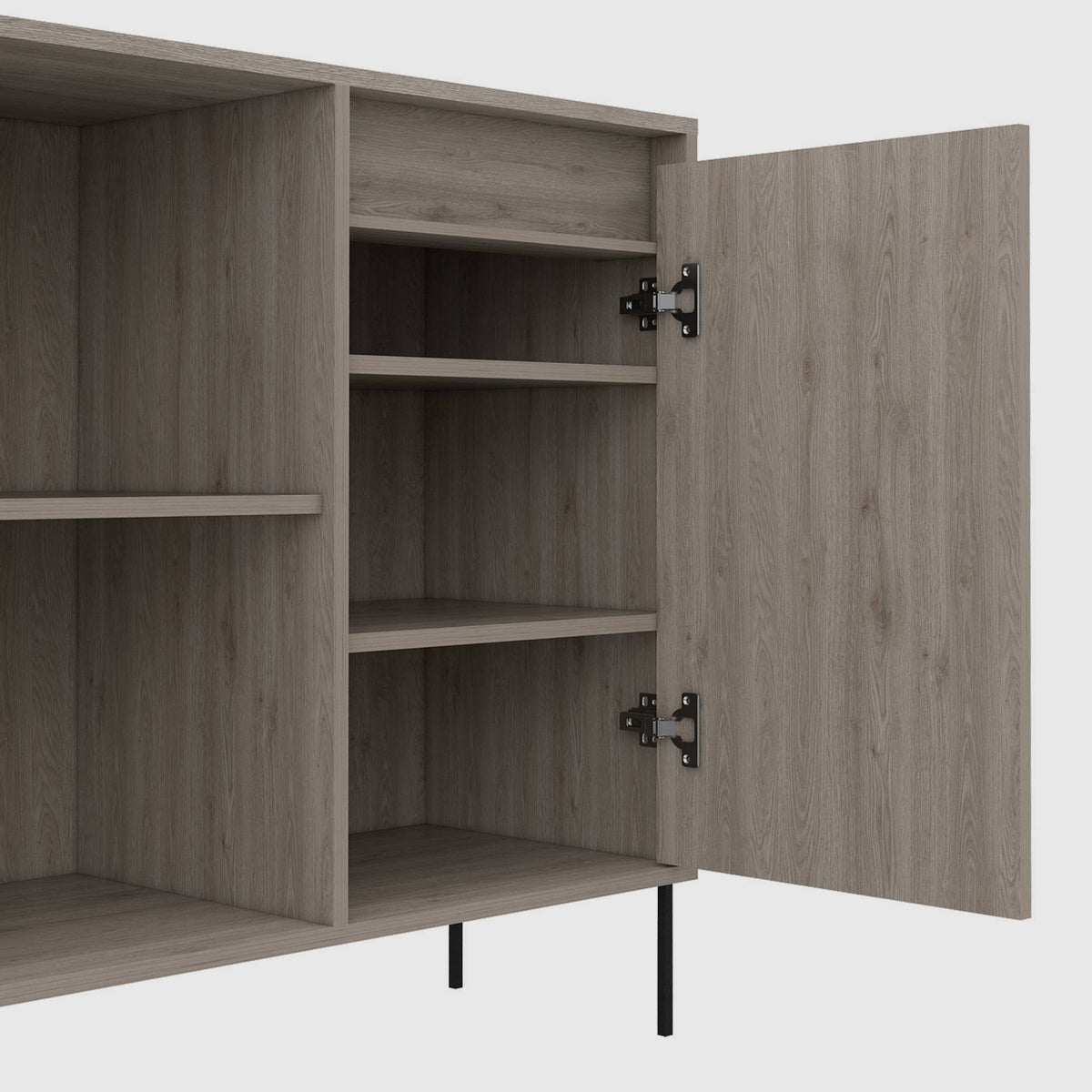 Aged Oak Accent Cabinet D831