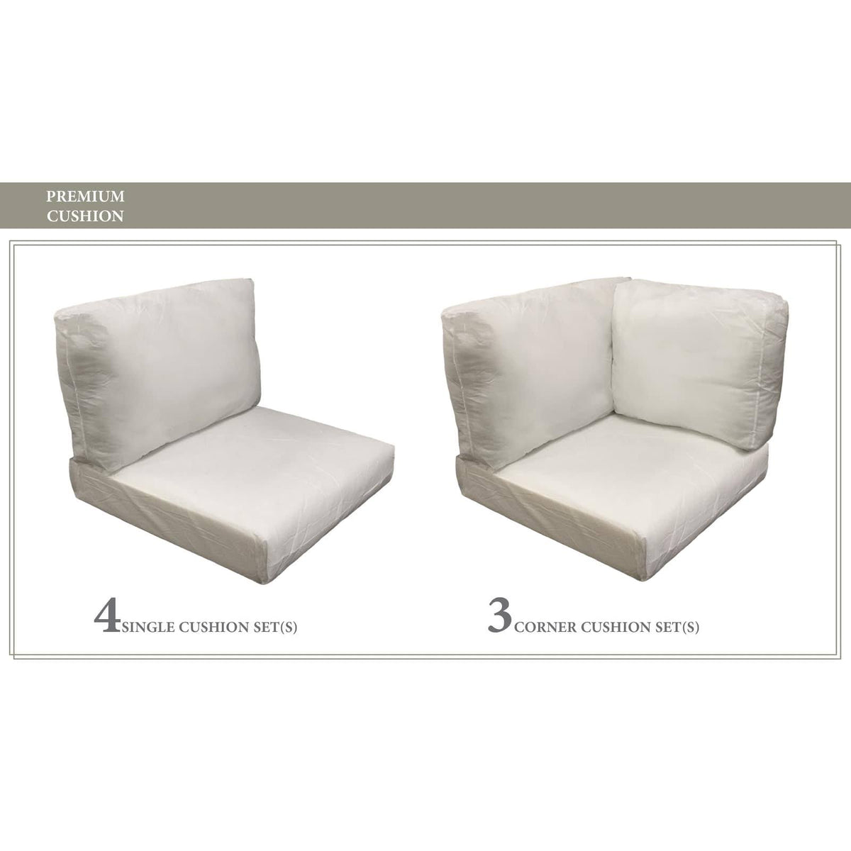 High Back Cushion Set Z2962