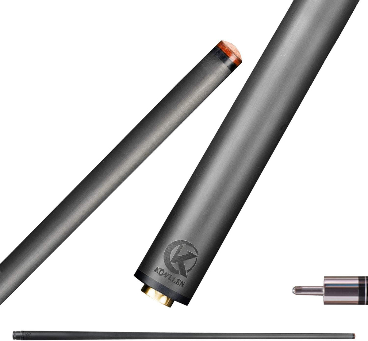 Carbon Fiber Pool Cue Shaft 12.9mm Tip 29'' Length N546