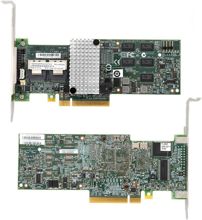 PCI-E X8 6Gb/s SAS/SATA RAID Controller Card I91487
