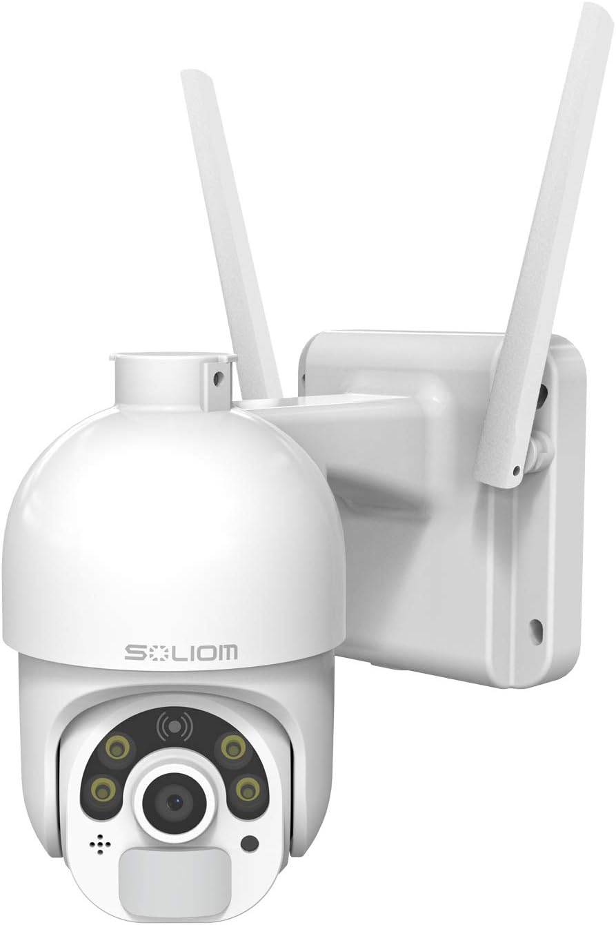 Battery Powered Wireless Security Camera Outdoor 355° 2.4G WiFi M553750
