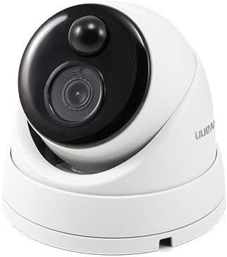 Wired PIR Dome Security Camera 4K HD Color Night Vision Indoor/Outdoor P728