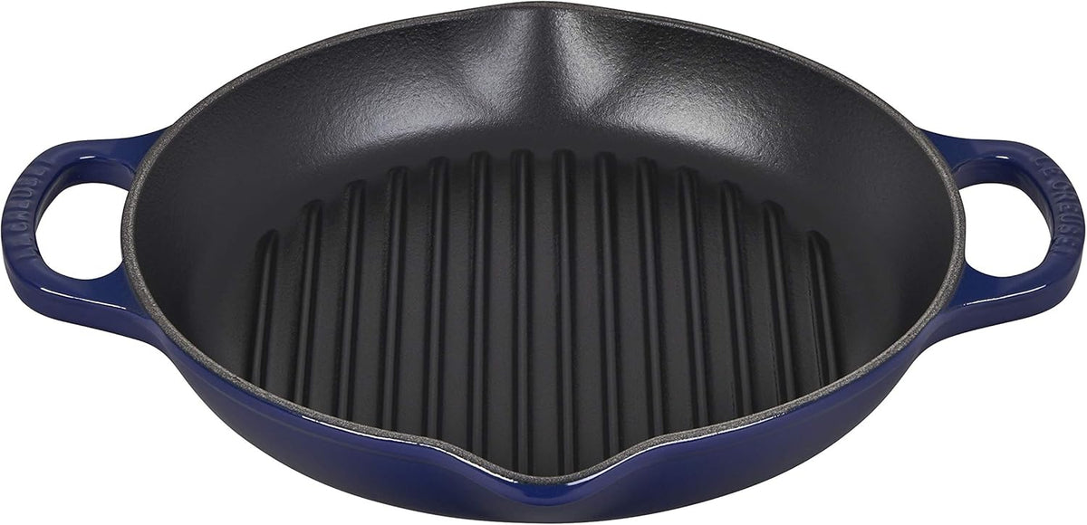 Enameled Cast Iron Deep Round Grill Y259