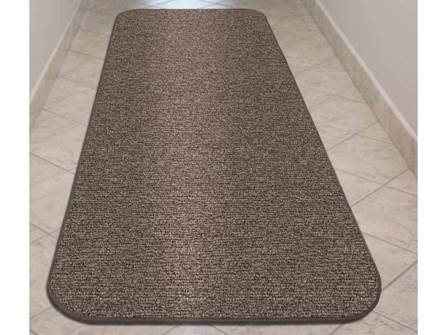 Skid-Resistant Carpet Runner Pebble Gray 20 ft. x 27 in. I23591