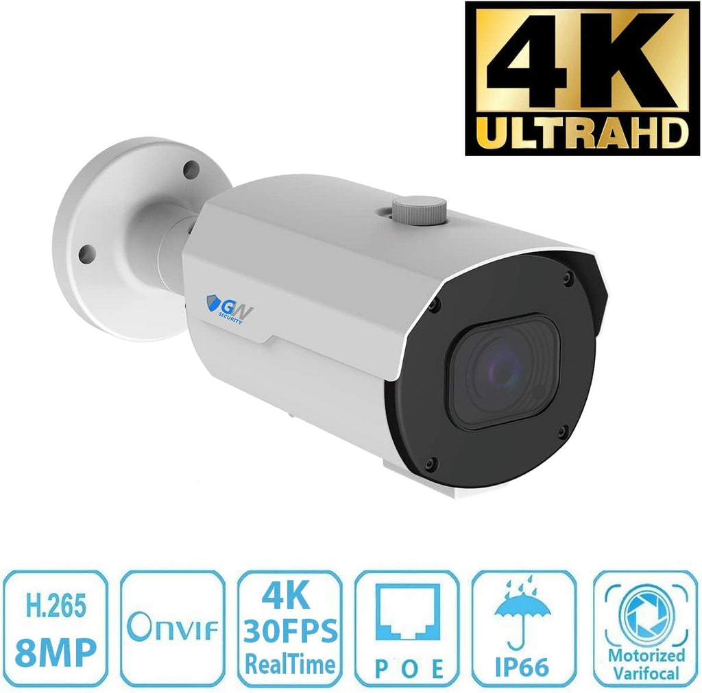 4K 8MP PoE Security Camera System with 5X Optical Zoom P737991