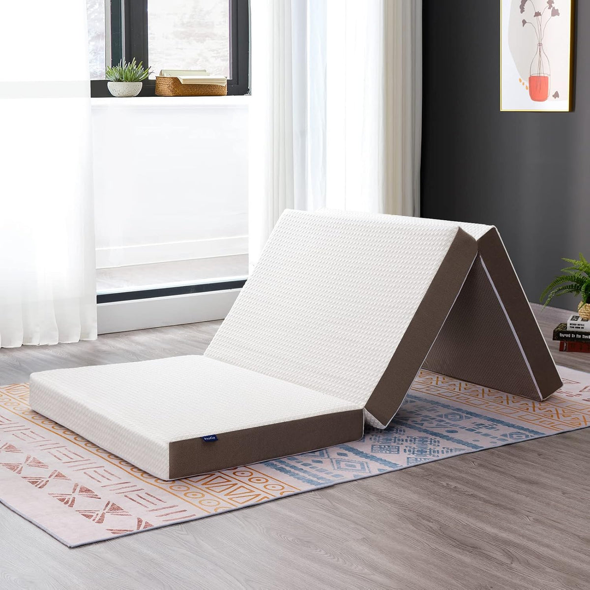 4-Inch Tri-fold Memory Foam Mattress H23124