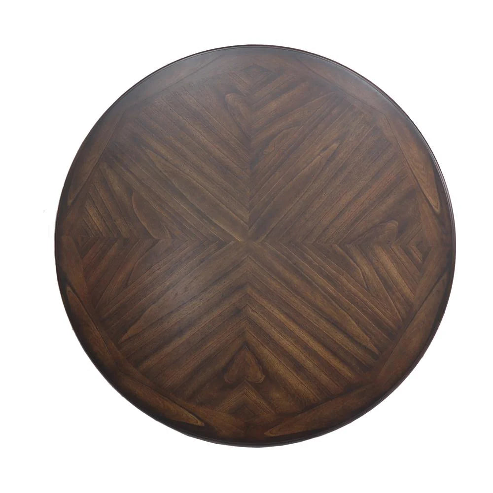 5-Piece Transitional Wood Counter Set in Cherry F439