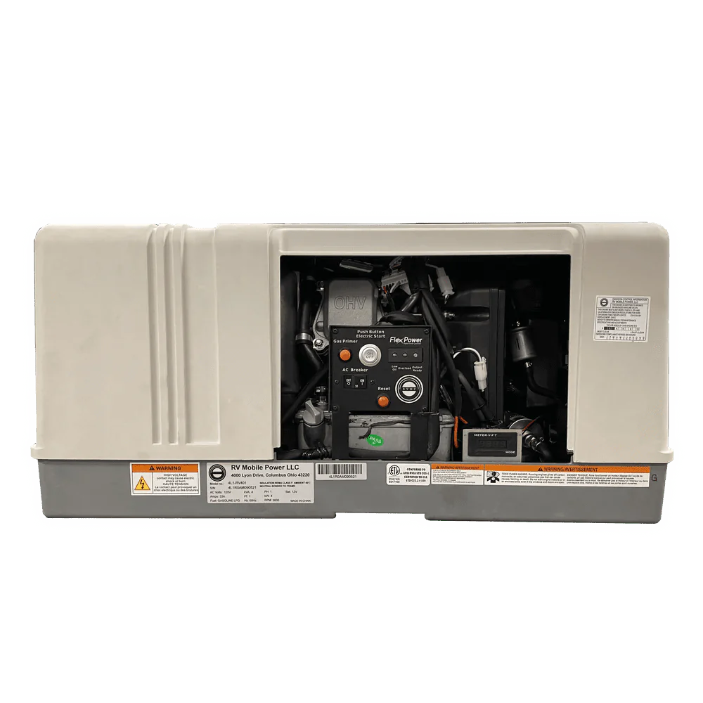 4000 Watt Dual-Fuel Installed RV Generator X472