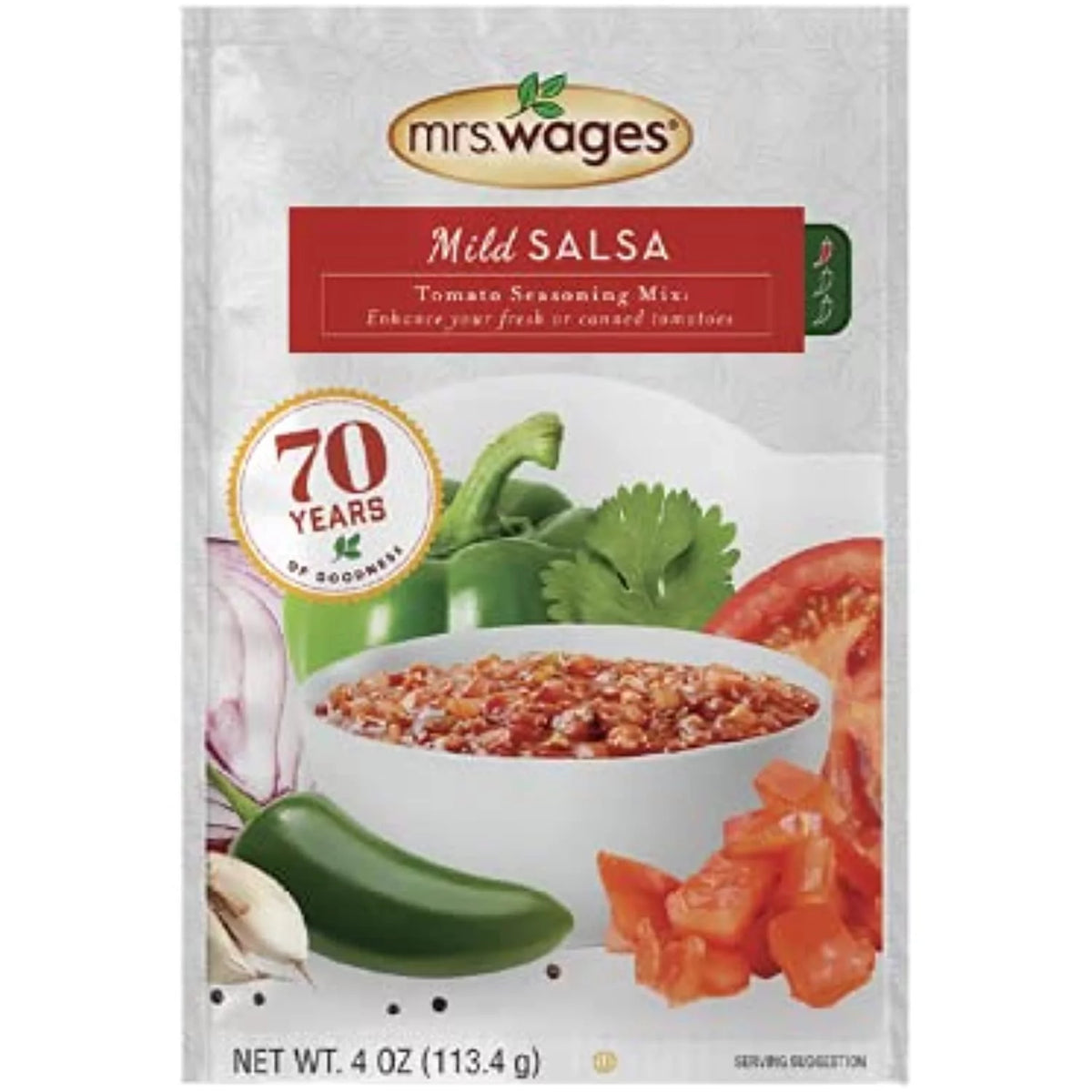 Mild Salsa Canning Mix 4 Oz Packet Value Pack Of 12 I611917