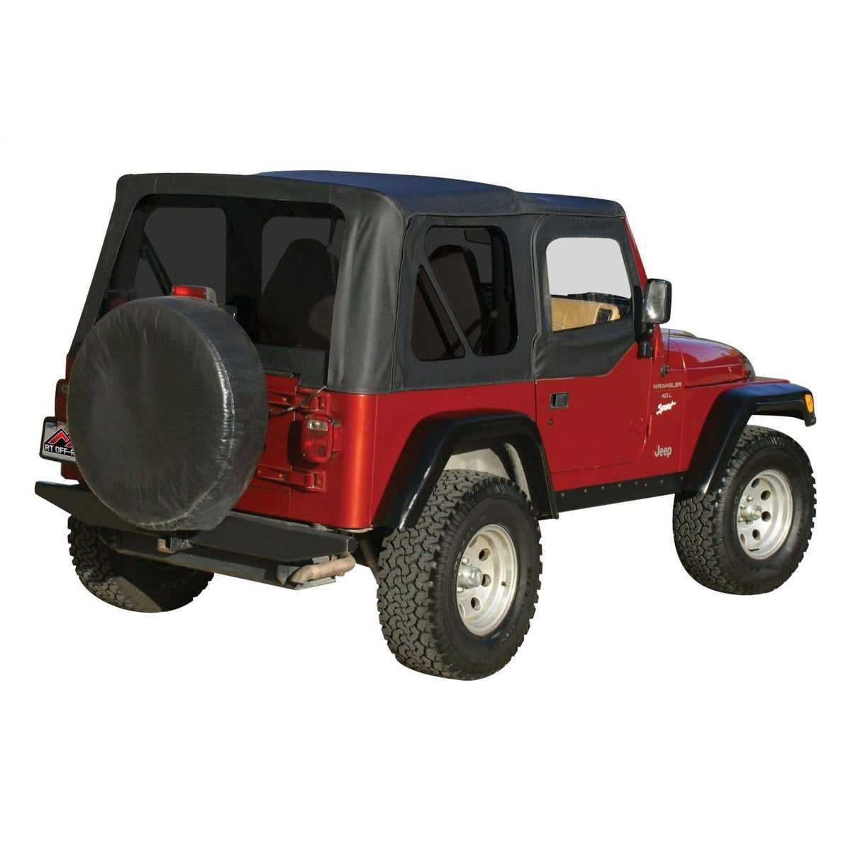 Black Denim Replacement Soft Top F19320