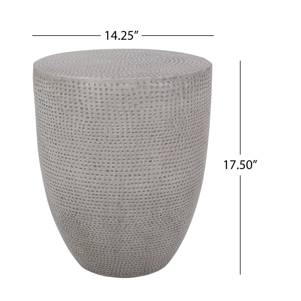 Lightweight Concrete Outdoor Side Table S46153