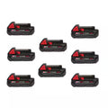 18-Volt Lithium-Ion Compact Battery Pack 2.0Ah 8-Pack R740427