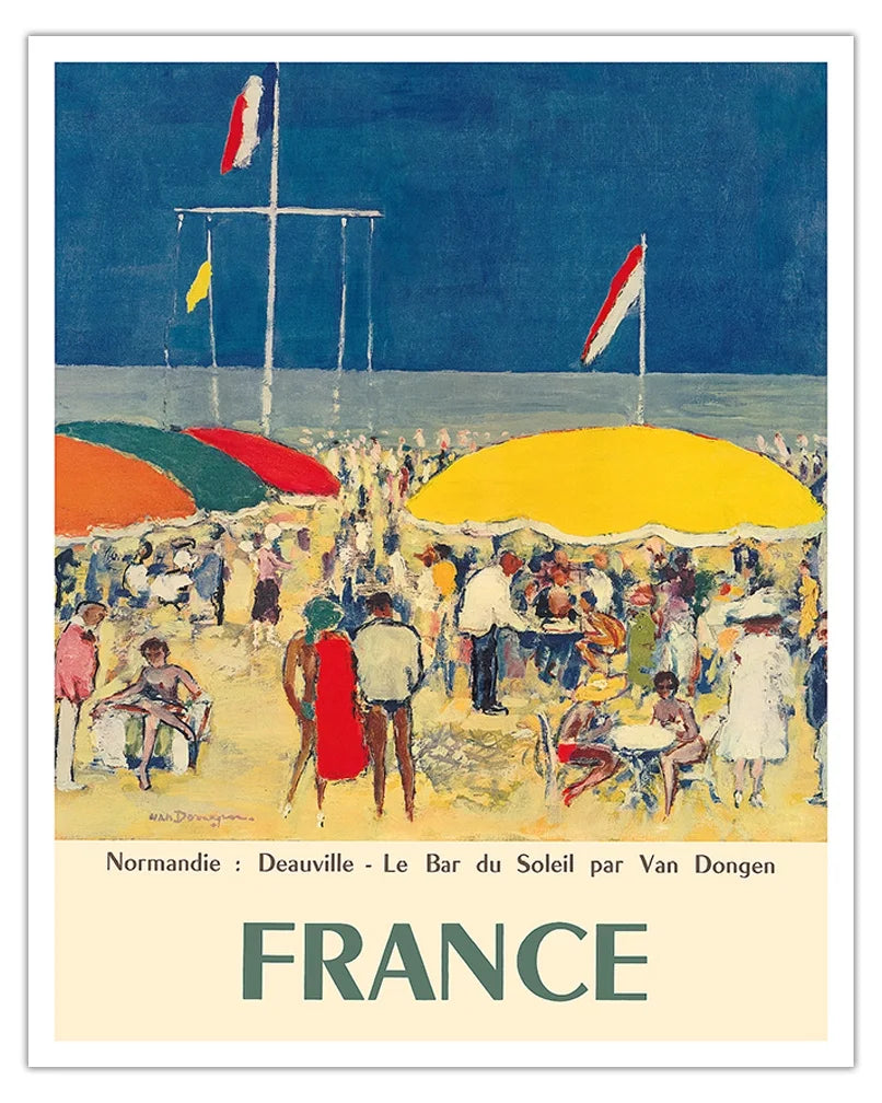Vintage Travel Poster Fine Art Matte Paper Print 16x20in Q439