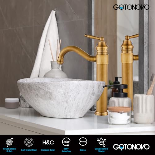 Brushed Nickel Single Handle Brass Bathroom Faucet with Pop Up Drain W5487