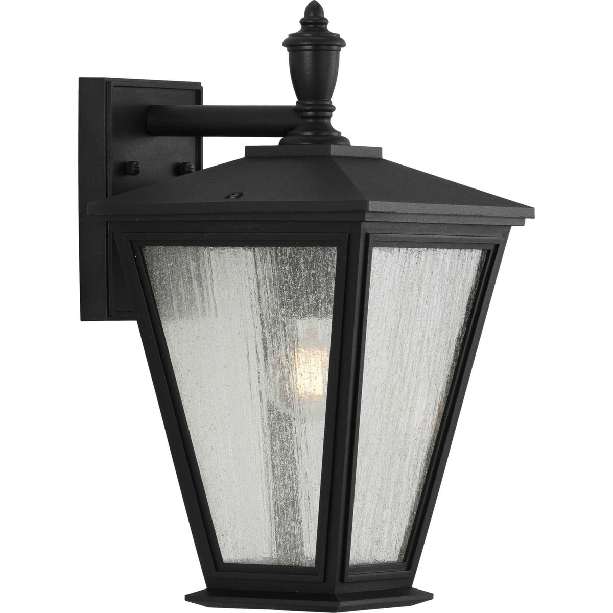 Black 1-Light Wall Lantern N8690