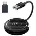 Car Adapter for Apple Cell Phone Carplay Wired to Wireless Smart Box L367