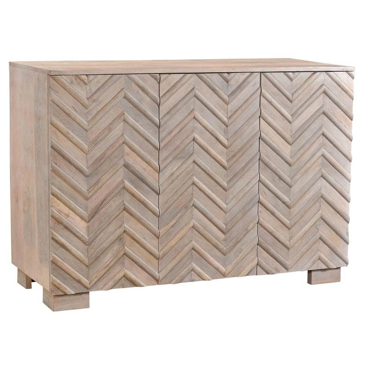 Solid Wood 3 Door Sideboard I48924