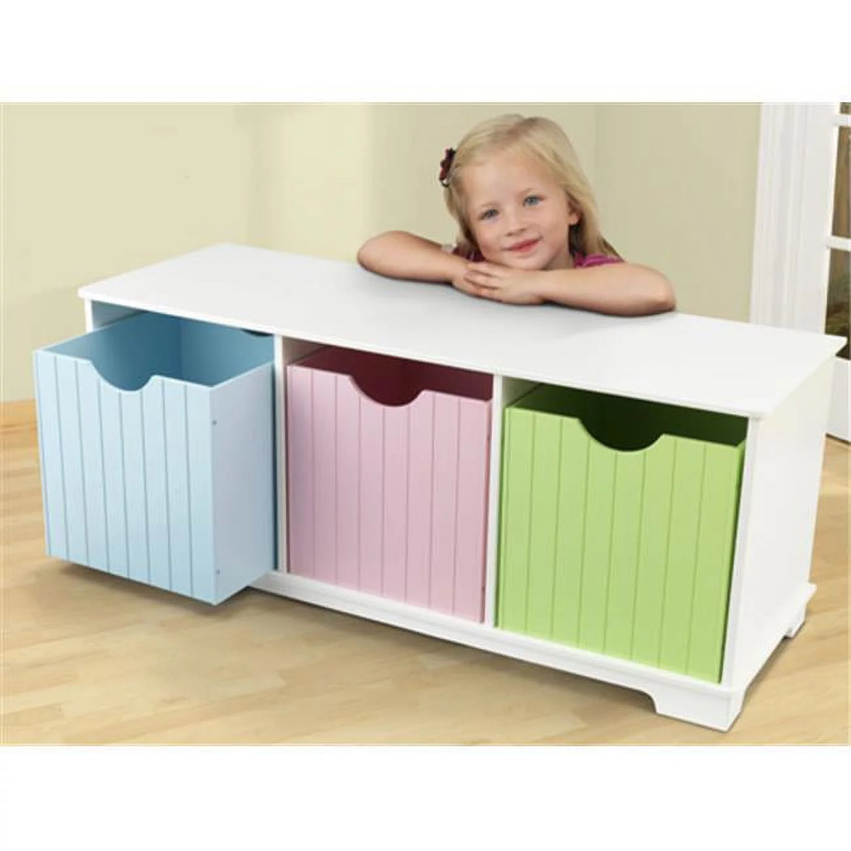 Pastel Storage Bench C794048