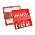 Christmas Stainless Steel Spoons Forks Set K4589