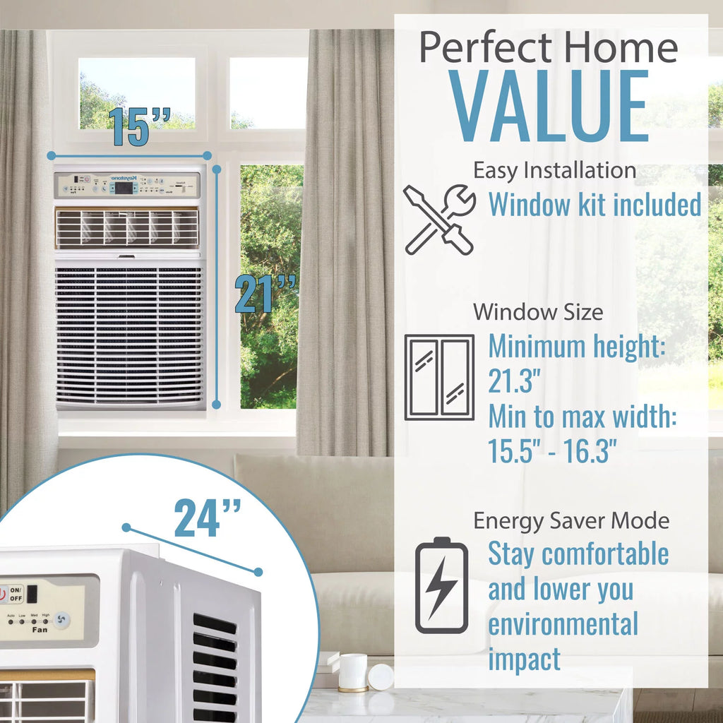 8,000 BTU Slider/Casement Window Air Conditioner M709270