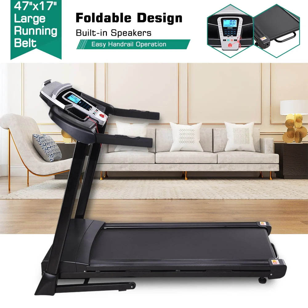 Folding Treadmill with LCD Display G8616