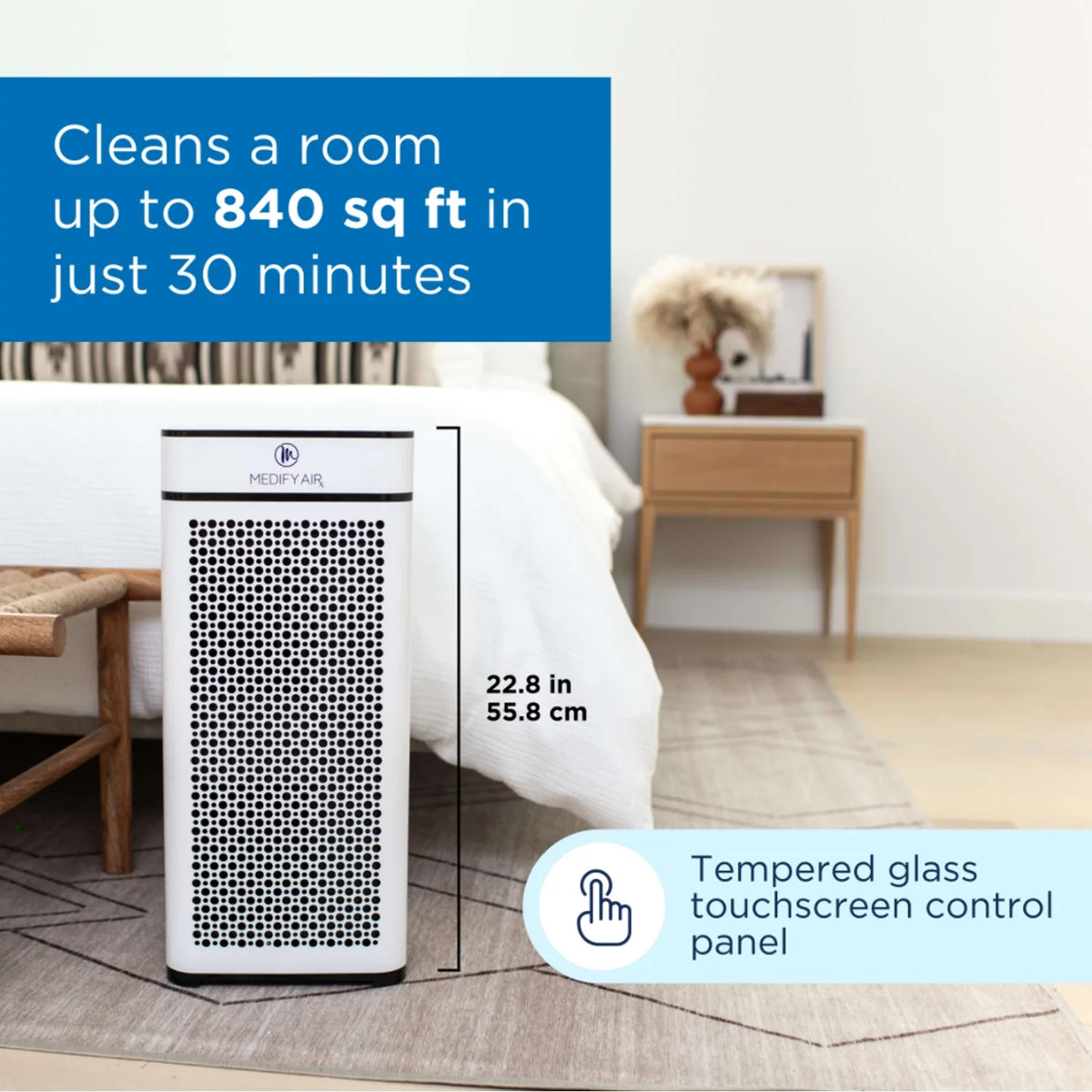 White 2-Pack Air Purifier O510