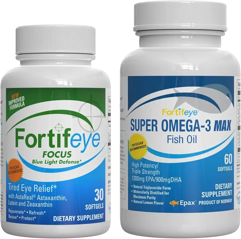 Blue Light and Heart Health Support Bundle 60 Ct & 30 Ct Y90982