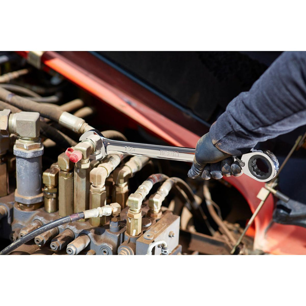 7-Piece Reversible Ratcheting Combination Wrench Set E11527