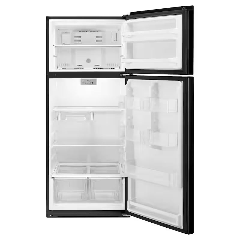 Black Top Freezer Refrigerator U194