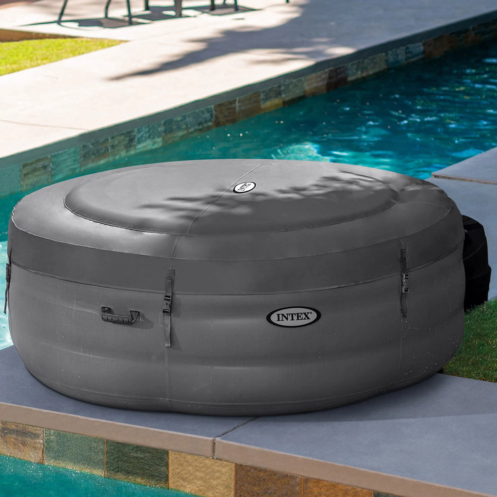 77in x 26in Inflatable Hot Tub with Filter Pump & Cover Z49274
