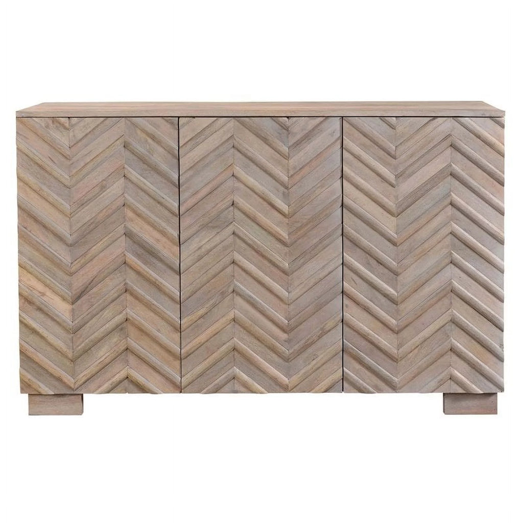 Solid Wood 3 Door Sideboard I48924