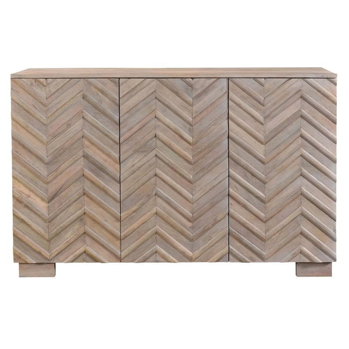 Solid Wood 3 Door Sideboard I48924