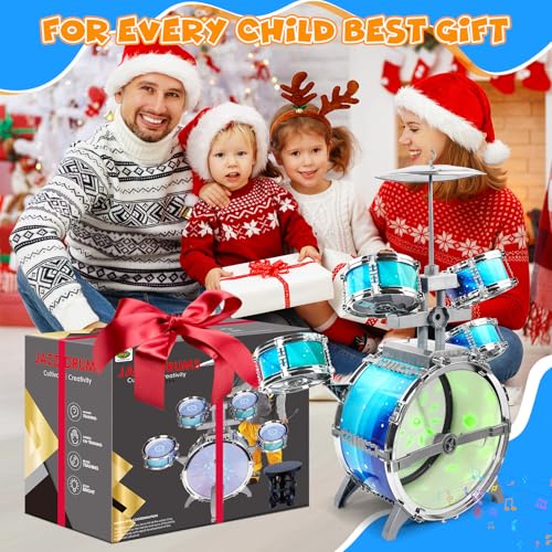 Kids Drum Set with 5 Pcs Drums B190