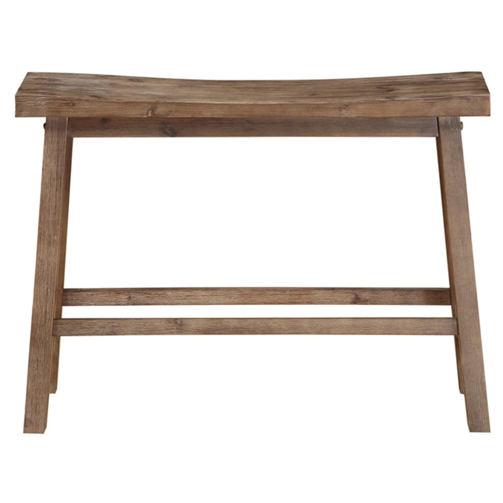 24in. Backless Wood Dining Bench F3085