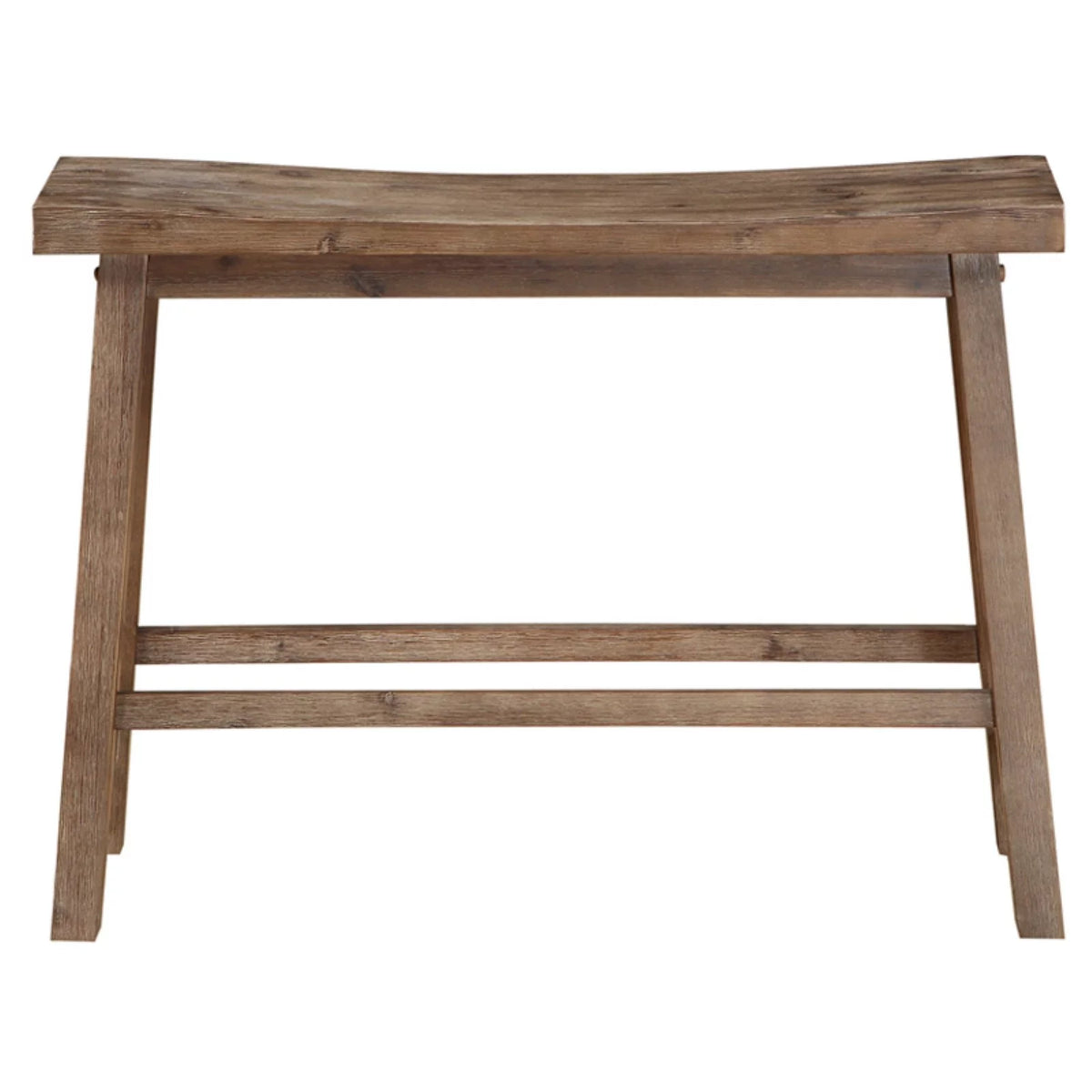24in. Backless Wood Dining Bench F3085