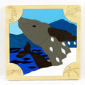 Whales Wood 22 Piece Layered Children's Puzzle W489