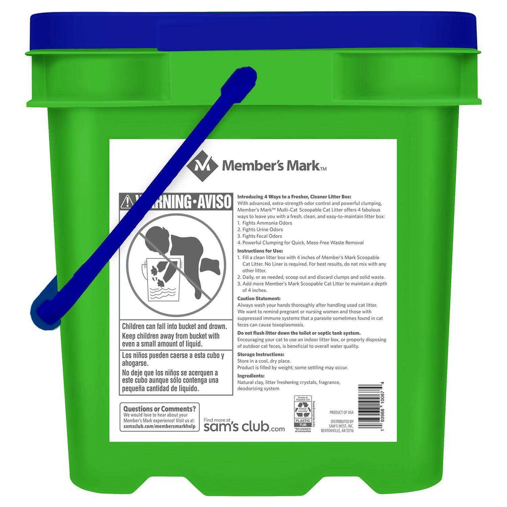 Scented Scoopable Cat Litter M906