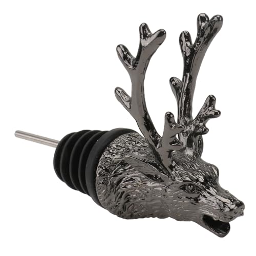 Deer Head Bottle Stopper Reusable Pourer G660