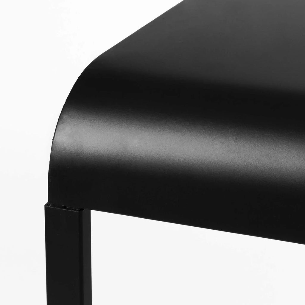 Black C-Shaped Desk A121