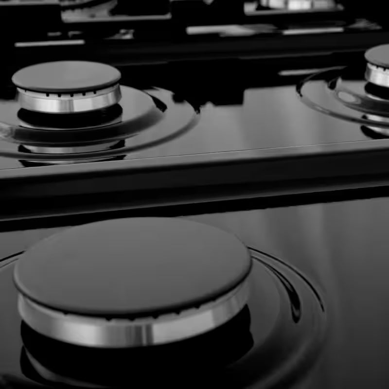 6 Burner Porcelain Gas Cooktop Q322