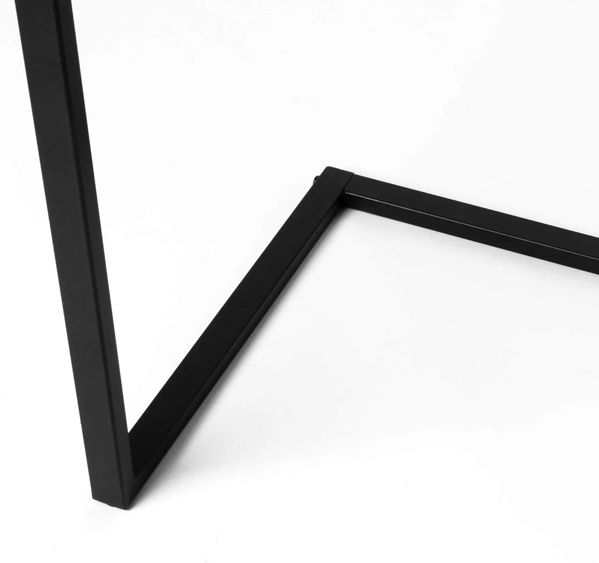 Black C-Shaped Desk A121