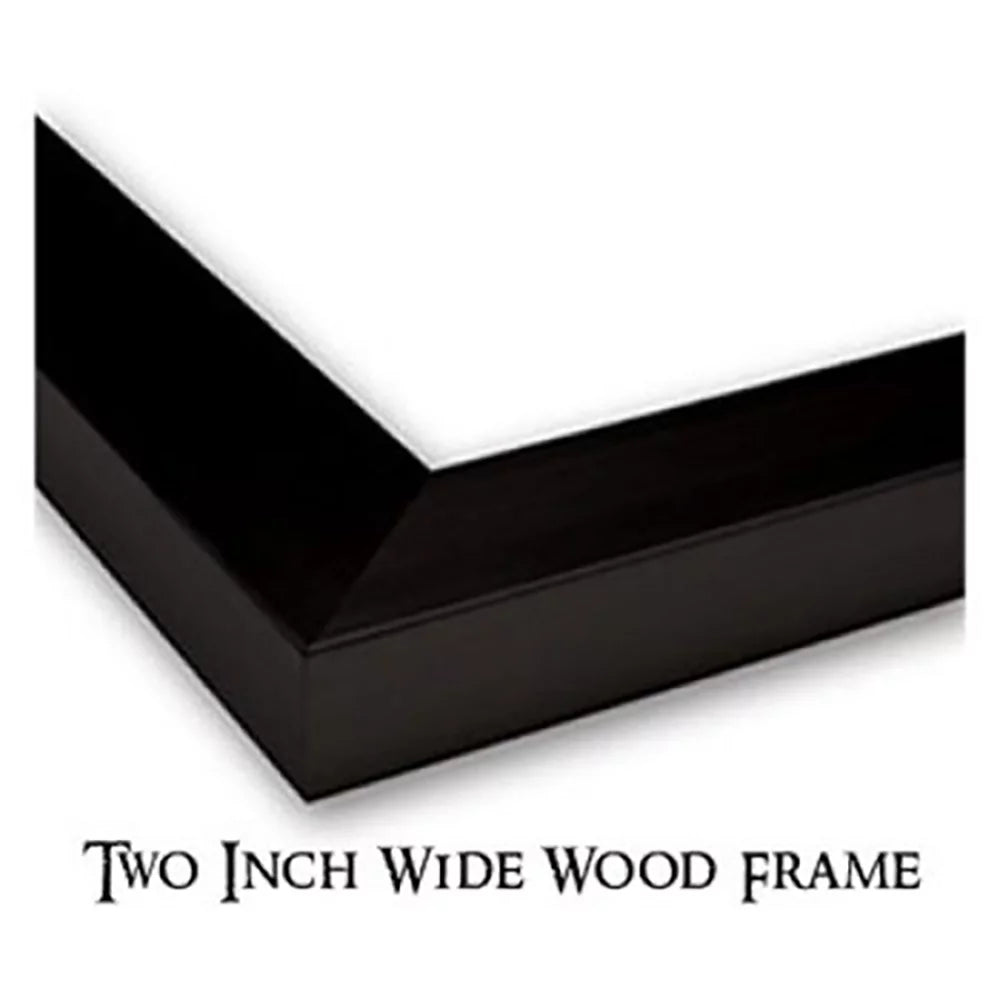 Black Modern Framed 14x12 Art Print R706218