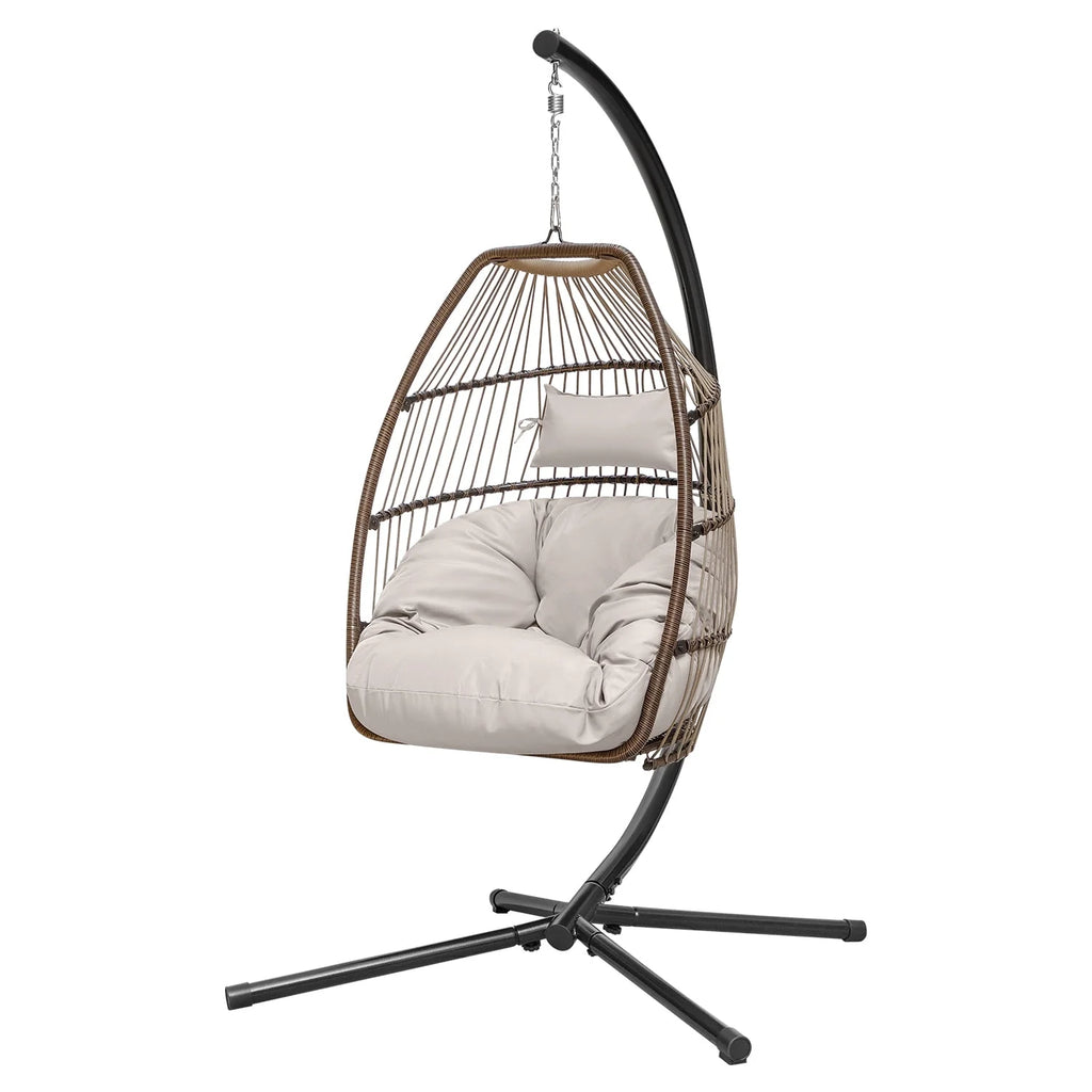 Wicker Hammock Chair with Stand M406
