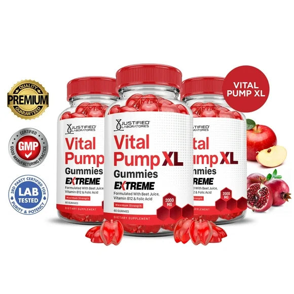 2000MG Beet Juice Pomegranate B12 Vegan Gummies I9107