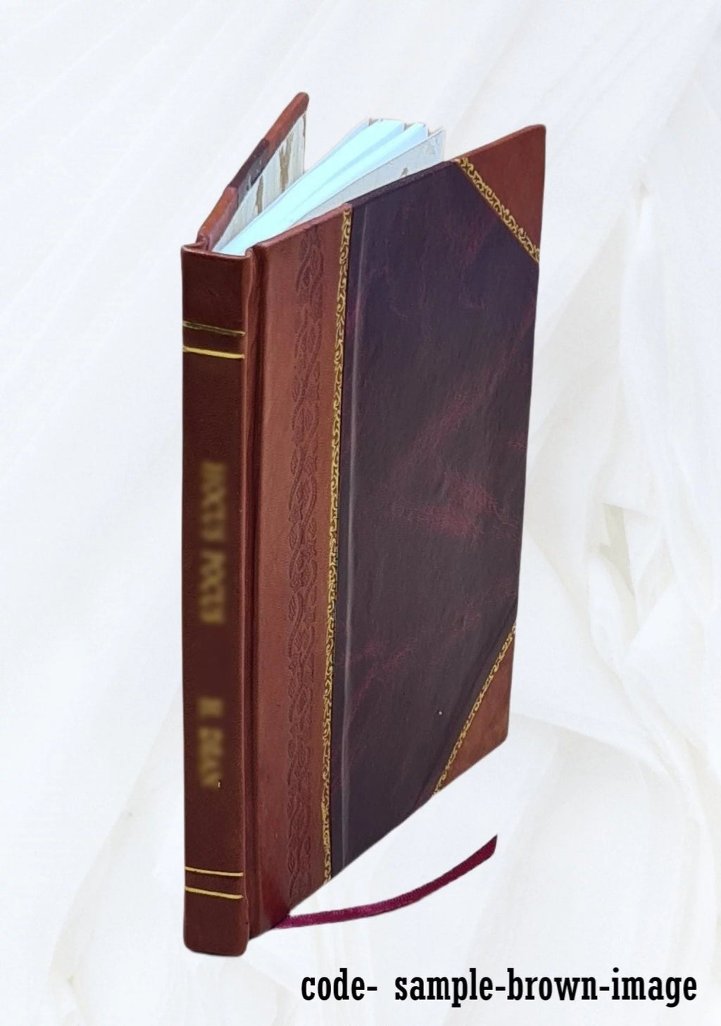 Question-Answering System Leather Bound U80229
