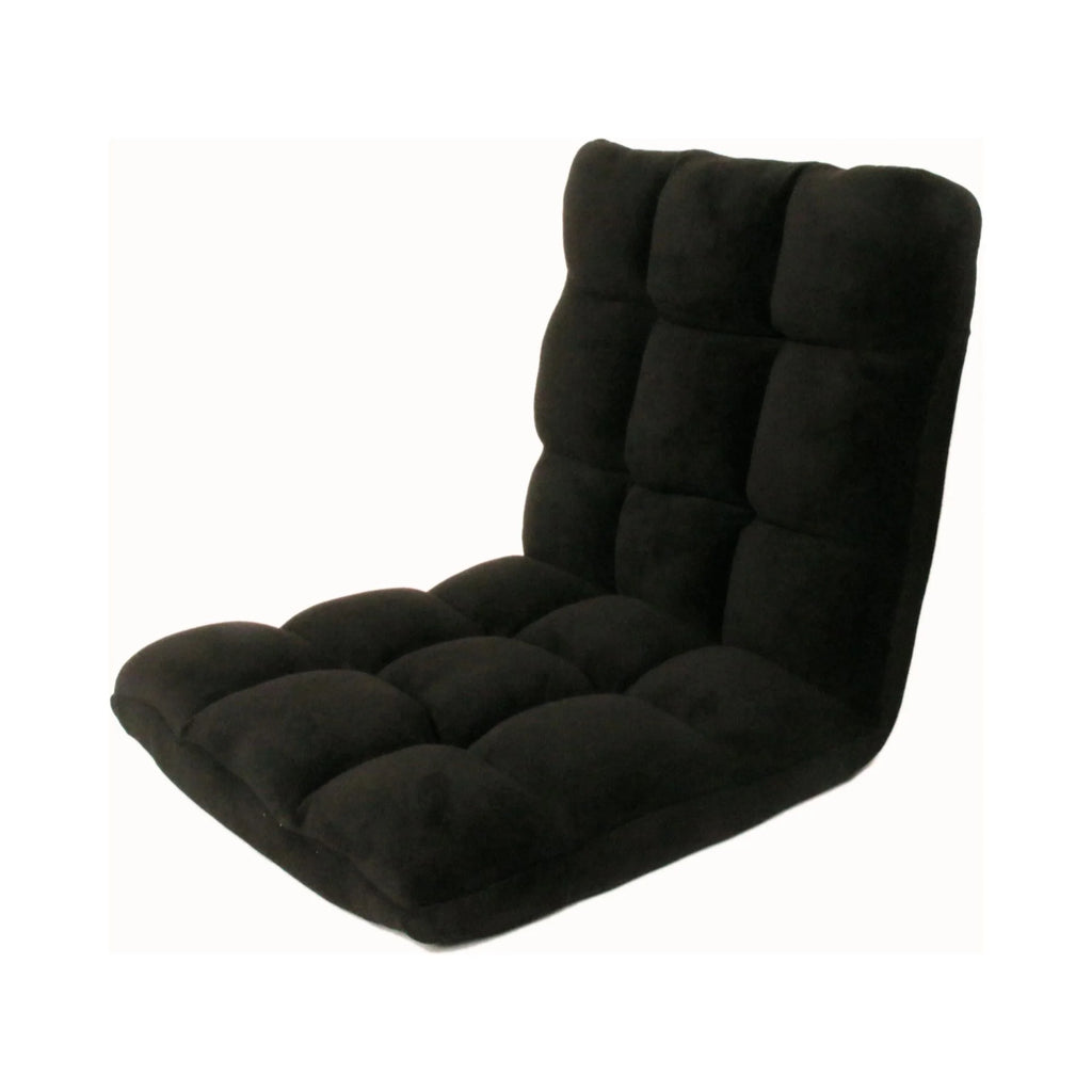 Black Microplush Recliner Chair J35930