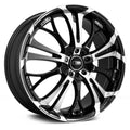 Gloss Black Machined Face Wheels G271