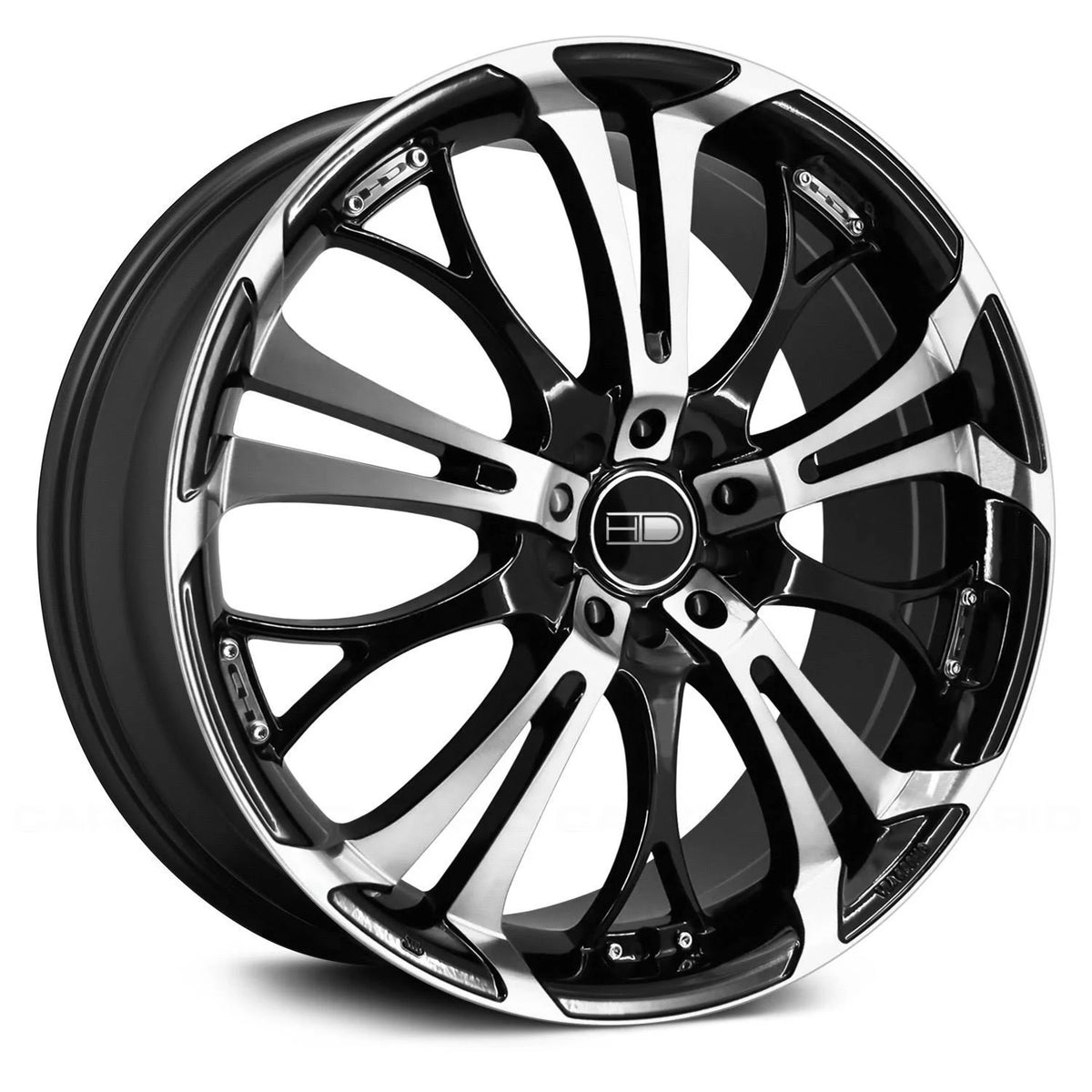 Gloss Black Machined Face Wheels G271